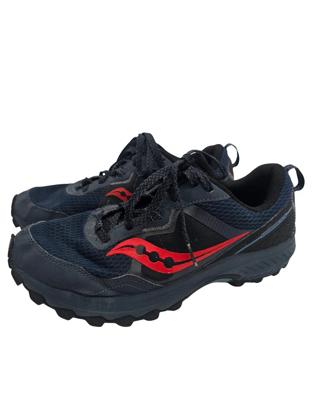Saucony Excursion TR16 | Men's 9W | Trail Running Shoes | Blue/Red